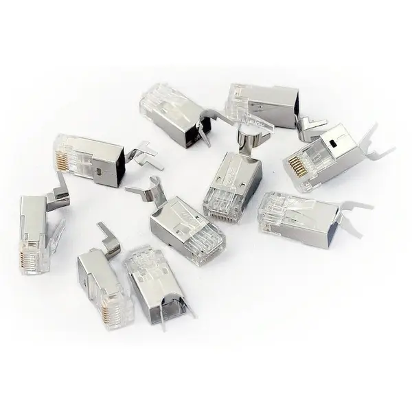 Assmann Conector RJ45, Gembrid, X-ML-6F-OD-IMP, 100 bucati, gri, AWG 22/24