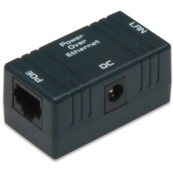 Assmann Injector PoE de alimentare pasiva PoE, Digitus DN-95002, 1 x RJ45, 1 x DC jack 5.5mm, 1 x PoE RJ45