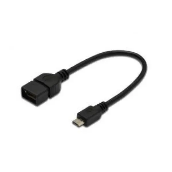 Assmann USB adapter cable, OTG, micro B/M - A/F