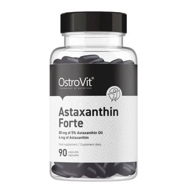 Astaxanthin Forte, 90 capsule, Ostrovit