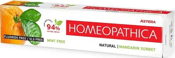 Astera Homeopathica Pastă de dinţi Natural, 75 ml