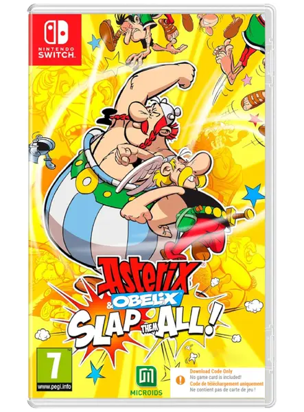 Asterix And Obelix Slap Them All! Code In Box Xbox One|Nintendo Switch|PlayStation 4|Xbox Series S/X|PlayStation 5|PC