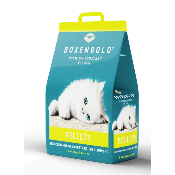 Asternut BOXENGOLD PREMIUM, pentru pisici, sub forma de granule, 10L/5kg