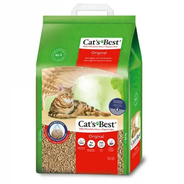 Asternut pentru litiera Cat, s Best Oko Plus Original 10 l