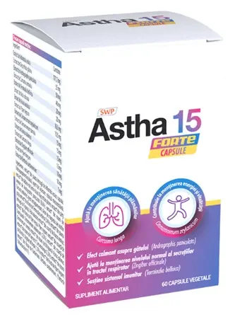 Astha 15 Forte, 60 capsule, Sun Wave Pharma