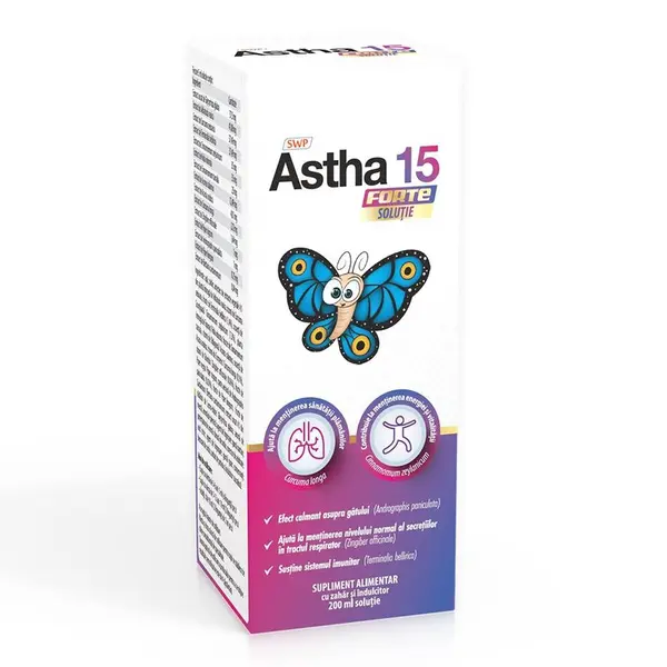 Astha 15 Forte sirop, Sun Wave Pharma | 200 ml