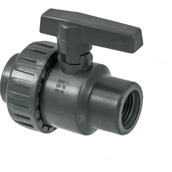 Astore Robinet PVC cu bila, seria 301, Dimensiune 2 1/2", Presiune 10 Bari