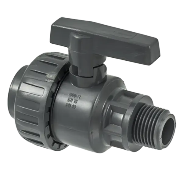 Astore Robinet PVC cu bila, seria 303, Dimensiune 1 1/4", Presiune 16 Bari
