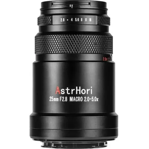 AstrHori Obiectiv Manual AstrHori 25mm F2.8 2-5x Ultra Macro Full Frame, Sony E, NEX