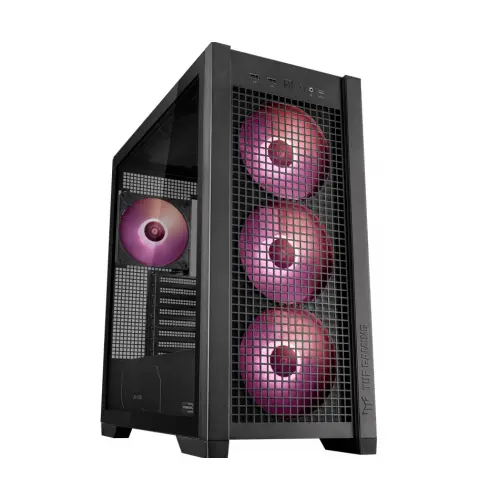 Asus Carcasa ASUS TUF Gaming GT302 ARGB Black, Fara sursa