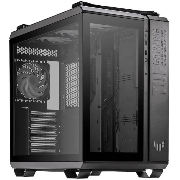 Asus Carcasa PC, ASUS GT502 PLUS, 4 Ventilatoare Mid-Tower, negru