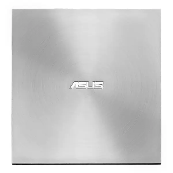 Asus DVD writer extern ASUS ZenDrive U7M, 8X, ultra-subtire 13.9mm, compatibil cu Windows si Mac OS, Argintiu