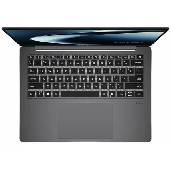 Asus Laptop ASUS ExpertBook P3 PM3406CKA-NZ0142X, Procesor AMD RyzenAI 7 350, Display 14.0 WQXGA 144Hz, RAM 16GB DDR5, SSD 512 GB, Placa grafica AMD Radeon 860M, Windows 11 Pro, Misty Grey