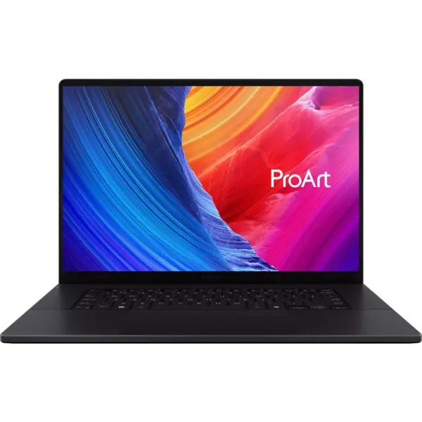 Asus Laptop Asus ProArt P16 (H7606WW), 16 inch OLED 4K, AMD Ryzen AI 9 HX 370, NVIDIA RTX 5080, Windows 11 Pro, Negru