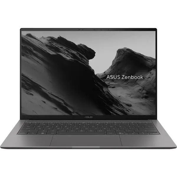 Asus Laptop Asus S 14 UX5406AA, Intel Core Ultra 9 386H, 14 inch 2.8K, 32GB RAM, 1TB SSD, Windows 11 Pro, Gri