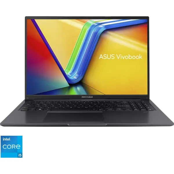 Asus Laptop ASUS Vivobook 16 X1605VA, Display 16 WUXGA 1920x1200, Procesor Intel® Core™ i5-13420H, Memorie RAM 16GB DDR4, Capacitate de stocare 1TB SSD, Placa video integrata Intel UHD, Indie Black (INT Keyboard)