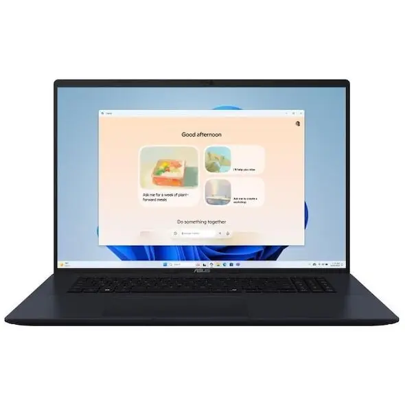 Asus Laptop ASUS VivoBook 18 M1807HA, Procesor AMD Ryzen™ 7 260, 18.4 WUXGA 144Hz, 16GB, 1TB SSD, AMD Radeon 780M Graphics, Albastru (INT Keyboard)
