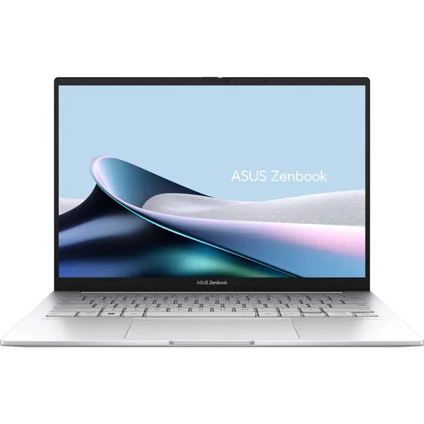 Asus Laptop ASUS Zenbook 14 OLED, Intel Core Ultra 5 125H, 14 inch, RAM 16 GB, SSD 512 GB, Intel Arc Graphics, Windows 11 Home, Argintiu