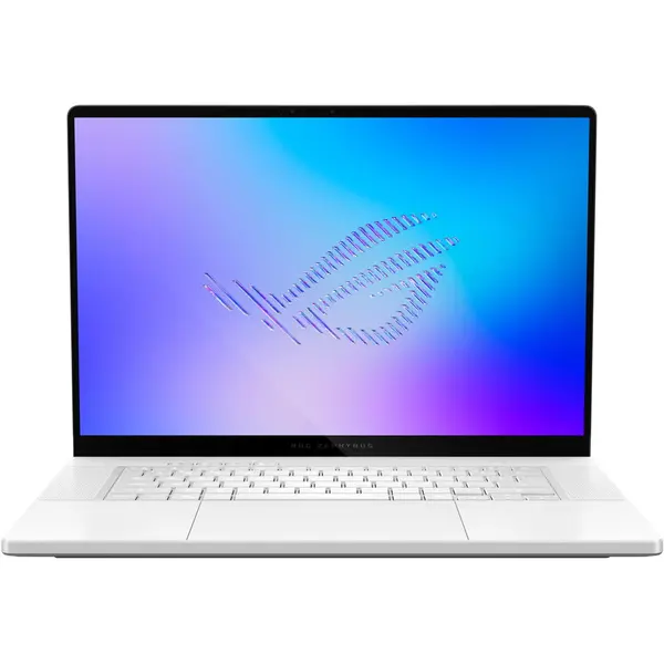 Asus Laptop Asus Zephyrus G16 OLED, 16 inch, Intel Core Ultra 9 386H, 64GB, 1TB SSD, RTX 5080, Windows 11 Pro, Alb
