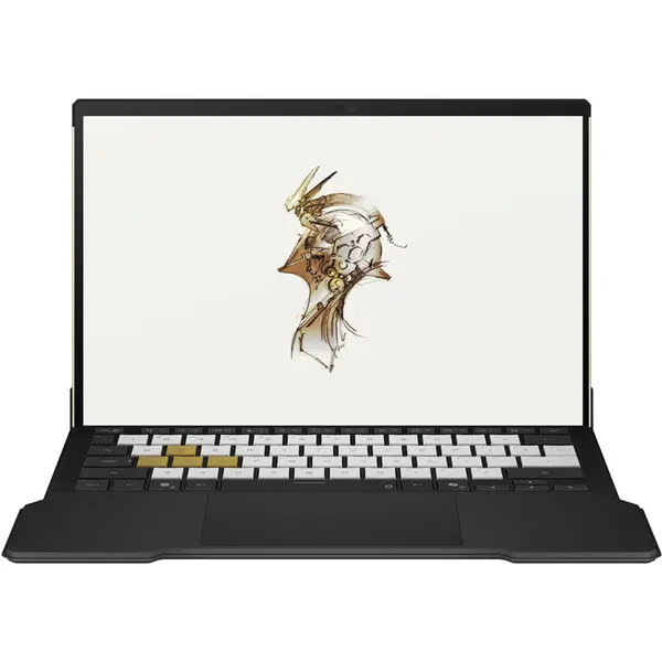 Asus Laptop Gaming ASUS Flow Z13-KJP GZ302EAC, 13.4 inch, 2.5K 180Hz Touch, 128GB LPDDR5X, 1TB SSD, AMD Radeon 8060S, Windows 11 Home, Negru / Auriu