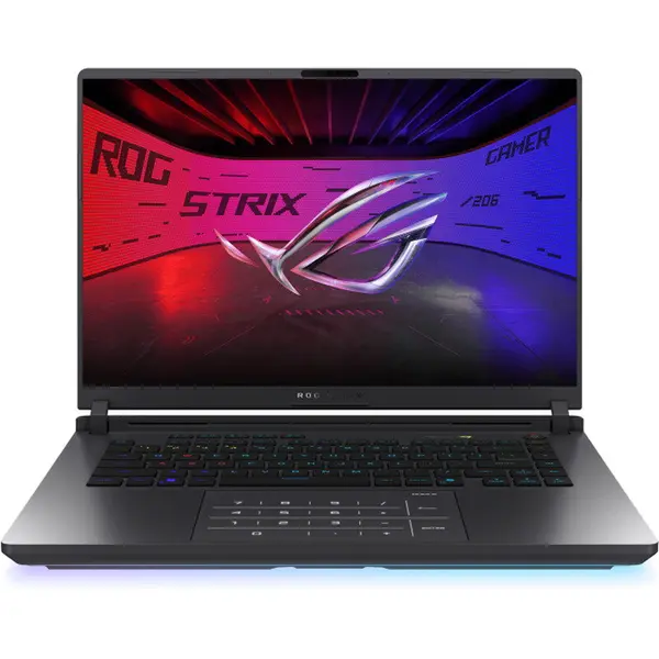 Asus Laptop Gaming ASUS ROG Strix G16, G615LW-S5046X, 16 inch, 2.5K (2560 x 1600, WQXGA), Intel® Core™ Ultra 9 275HX, 32GB DDR5, 1TB SSD, GeForce RTX 5080 16GB, Windows 11 Pro, Gri (INT Keyboard)