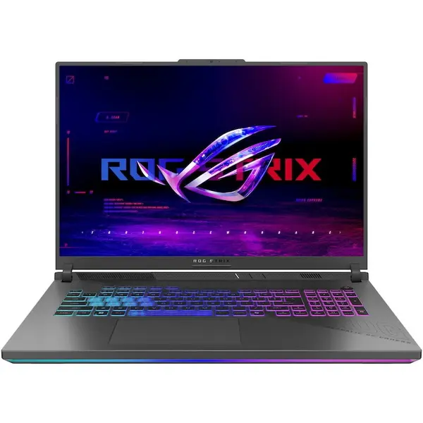 Asus Laptop Gaming Asus ROG Strix G18 G814FP, procesor AMD Ryzen™ 9 9955HX, 18 inch, WUXGA, 144Hz, IPS, 32GB DDR5 RAM, 1TB SSD, NVIDIA® GeForce RTX™ 5070 8GB GDDR7, No OS, Eclipse Gray