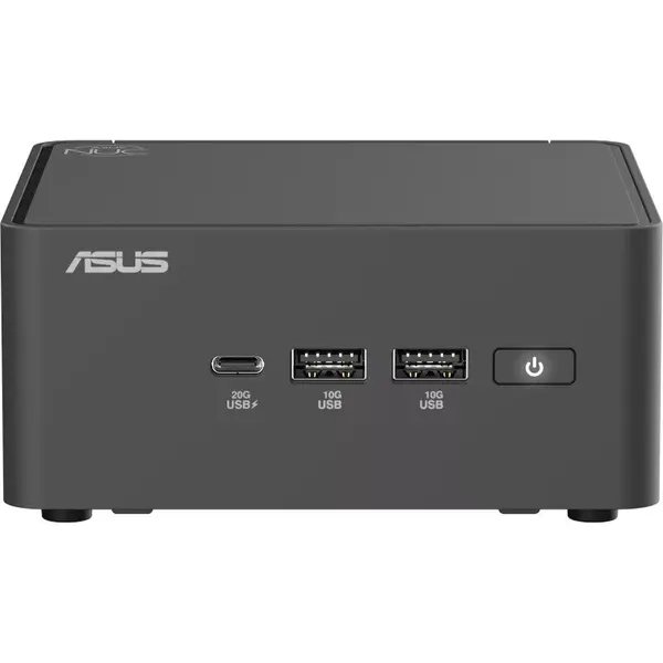 Asus Mini PC ASUS NUC 15 Pro NUC15CRH, Procesor Intel Core 7 240H 2.5GHz Raptor Lake, No RAM, No Storage, Placa grefica Intel Graphics, Wi-Fi, Bluetooth, HDMI, No OS, Negru, 90AR00Q2-M00040