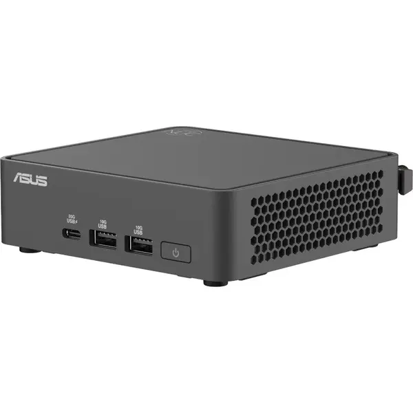 Asus Mini PC ASUS NUC 15 Pro NUC15CRH, procesor Intel Core Ultra 5 225H 1.7GHz Arrow Lake, fara RAM, fara SSD, Intel Arc 130T, Wi-Fi, Bluetooth, HDMI, No OS, Negru