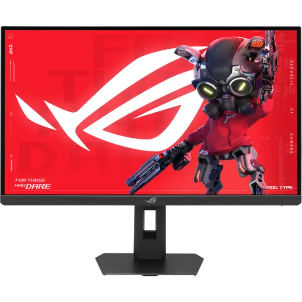 Asus Monitor gaming Asus ROG Strix XG27AQNGV, 27, 68,6 cm , Ultrafast IPS, QHD, 2560x1440, HDMI, DisplayPort, NVIDIA G-SYNC Pulsar, Pivot, 360Hz, 1ms, Negru