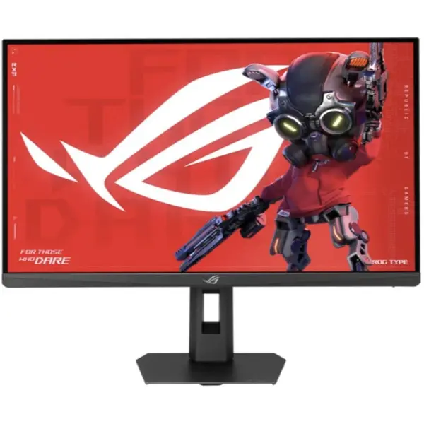 Asus Monitor Gaming Fast IPS LED, ASUS ROG Strix XG27ACMEG, 27 inch, QHD 2560 x 1440, HDMI, DisplayPort, Pivot, 260 Hz, 0.3 ms Negru