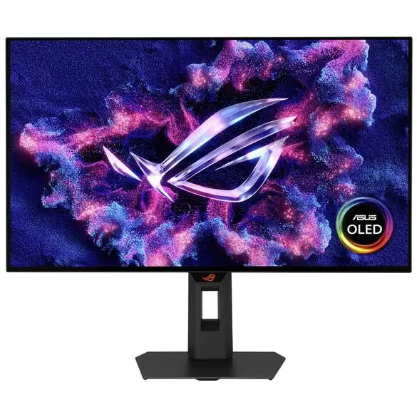 Asus Monitor Gaming OLED ASUS ROG Strix 26.5 XG27AQDMGR, QHD (2560 x 1440), HDMI, DisplayPort, Pivot, 240 Hz, 0.03 ms (Negru)
