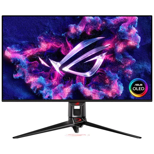 Asus Monitor LED ASUS Gaming ROG Swift PG32UCDM 31.5 inch UHD QD-OLED 0.03 ms 240 Hz KVM USB-C HDR G-Sync Compatible & FreeSync Premium Pro