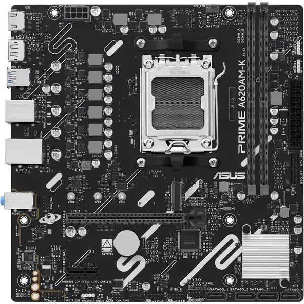 Asus Placa de baza ASUS PRIME A620AM-K, mATX