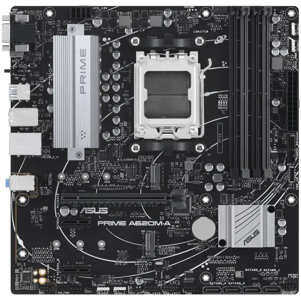 Asus Placa de baza ASUS PRIME A620M-A-CSM AMD A620 Mufa AM5 micro-ATX
