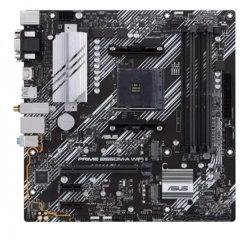 Asus Placa de baza ASUS PRIME B550M-A (WI-FI) II, AMD B550, socket AM4, mATX