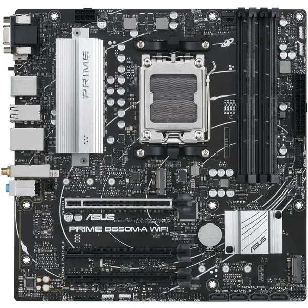 Asus Placa de baza ASUS PRIME B650M-A WIFI, Socket AM5