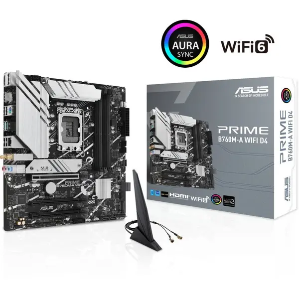 Asus Placa de baza ASUS PRIME B760M-A WIFI DDR4