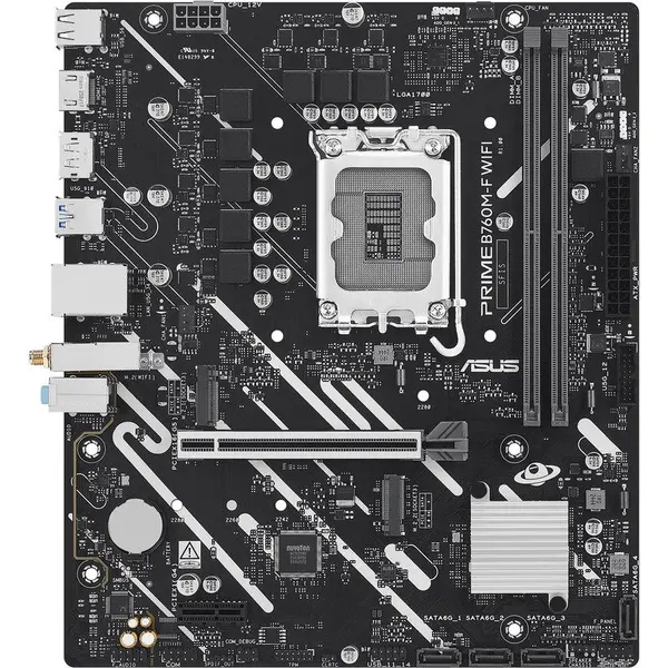 Asus Placa de baza ASUS PRIME B760M-F, Intel, WIFI, mATX, LGA 1700