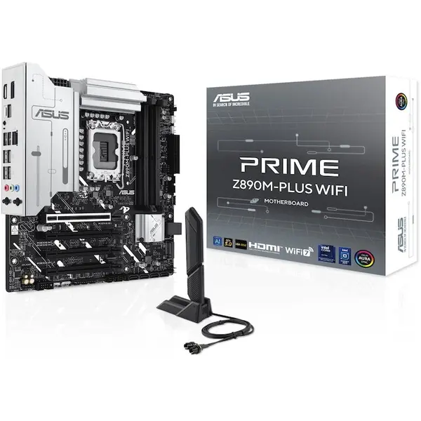 Asus Placa de baza ASUS PRIME Z890M-PLUS WIFI, Socket LGA1851