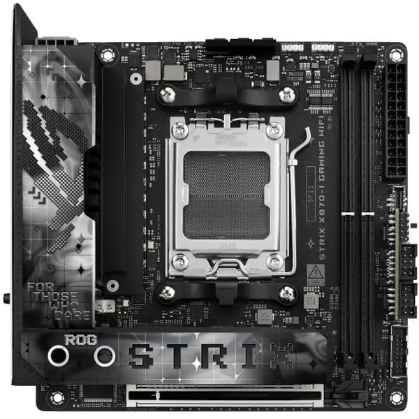 Asus Placa de baza ASUS ROG STRIX X870-I GAMING, Mini ITX, WiFi, AMD, Socket AM5