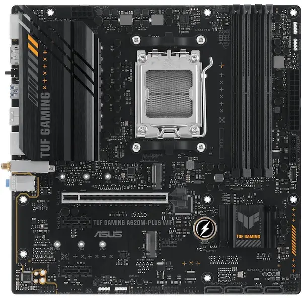 Asus Placa de baza ASUS TUF GAMING A620M-PLUS, Micro ATX, WIFI, AMD, Socket AM5