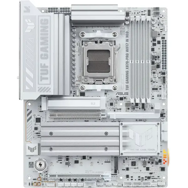 Asus Placa de baza ASUS TUF GAMING X870-PRO WIFI7 W NEO, AMD X870, Socket AM5, DDR5, Wi-Fi 7