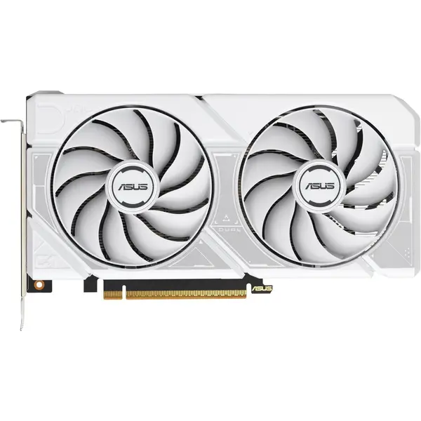 Asus Placa video ASUS nVidia GeForce RTX 5060 DUAL White OC Edition 8GB, GDDR7, 128 bit
