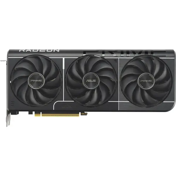 Asus Placa video ASUS Prime Radeon RX 9060 XT OC Edition, 16GB GDDR6, 128 bit, PRIME-RX9060XT-O16G