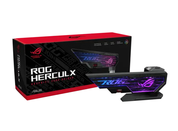 ASUS ROG Herculx Graphics Card Holder ASUS ROG Herculx Graphics Card Holder