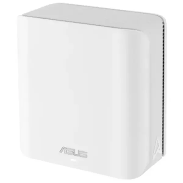 Asus Router Mesh Wireless ASUS ZenWiFi BD4(W-1-PK), BE3600, Dual-Band, acoperire 240 metri patrati, Quad-Core 1.5GHz CPU, 128MB-512MB Flash-RAM, 2.5G dual-port, AiProtection Pro, Adaptive QoS, VPN server-client, Beamforming, UTF-8 SSID, AiMesh, Alb