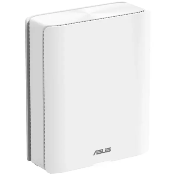 Asus Router Mesh Wireless ASUS ZenWiFi BQ16 (W-1-PK), BE25000, Quad-Band, acoperire 380m², Quad-Core 2.6GHz CPU, 256MB/2GB Flash/RAM, 10G dual-port, Smart Home Master SSIDs, AiProtection Pro, Adaptive QoS, VPN server/client, IPTV, OFDMA, Beamforming, AiM