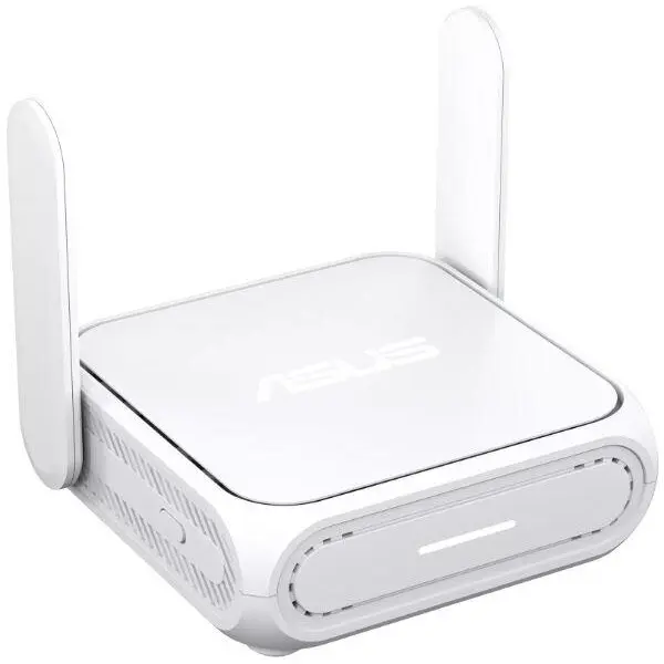 Asus Router Travel Wireless ASUS RT-BE58 GO, BE3600, Dual-Band, Quad-Core 2.0GHz CPU, 256MB/1GB Flash/RAM, 2.5G port, 4G & 5G Mobile Tethering, AiMesh