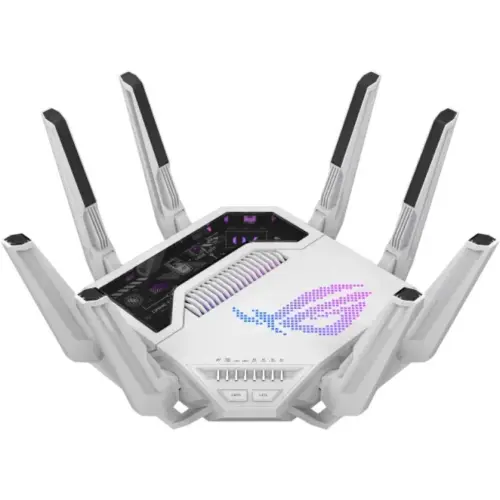 Asus Router Wireless Asus GT-BE19000AI, Wi-Fi 7, Tri-band, 19000 Mbps, Porturi LAN 10 Gigabit