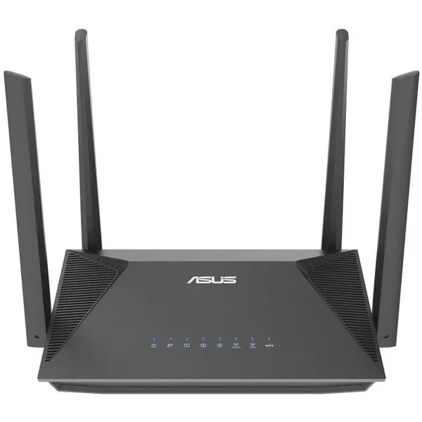 Asus Router Wireless Asus RT-AX52 AX1800, 300/867/575/1201 Mbit, 1xWAN, 3xLAN, Negru